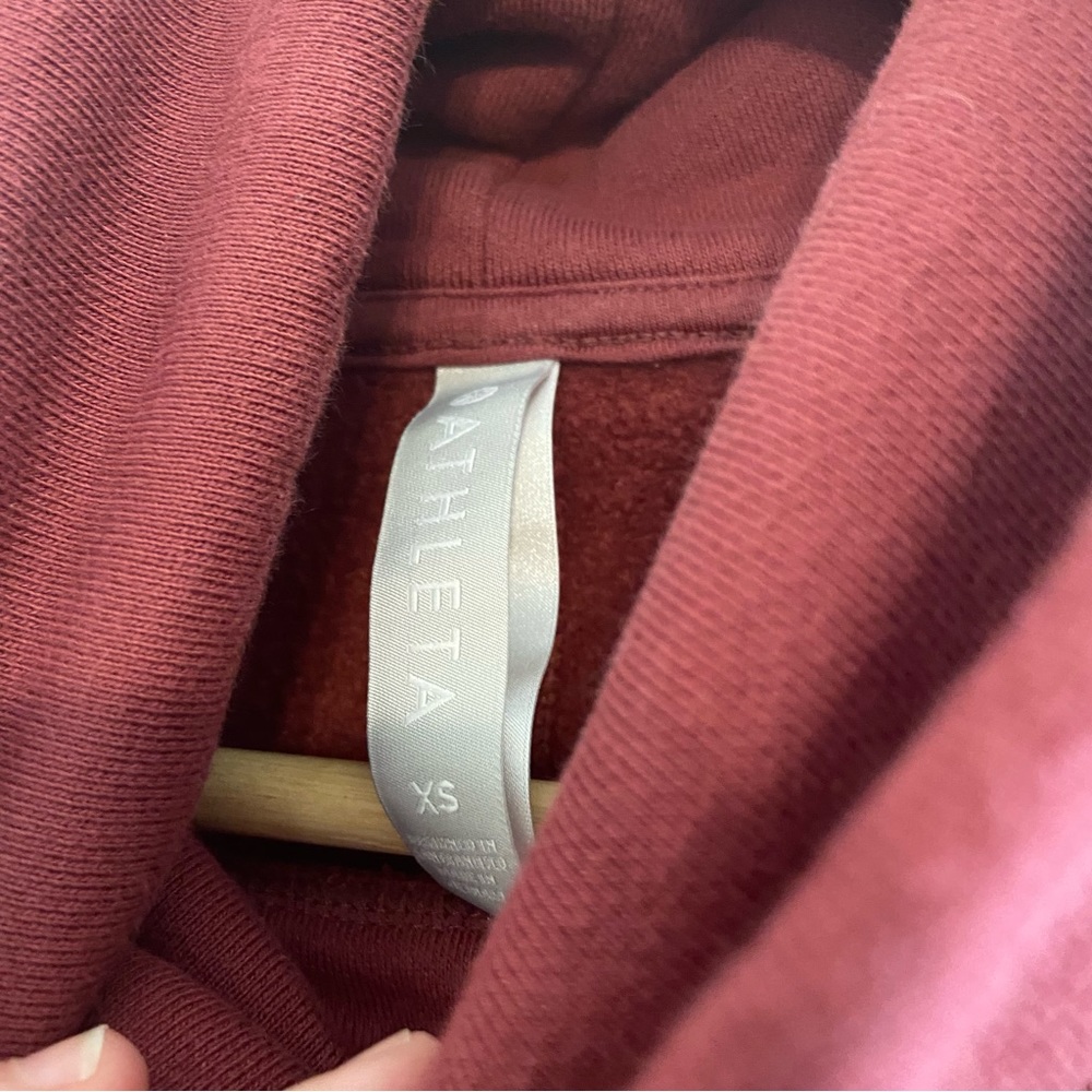 Athleta Funnel neck sweatshirt- read description - Picture 6 of 7